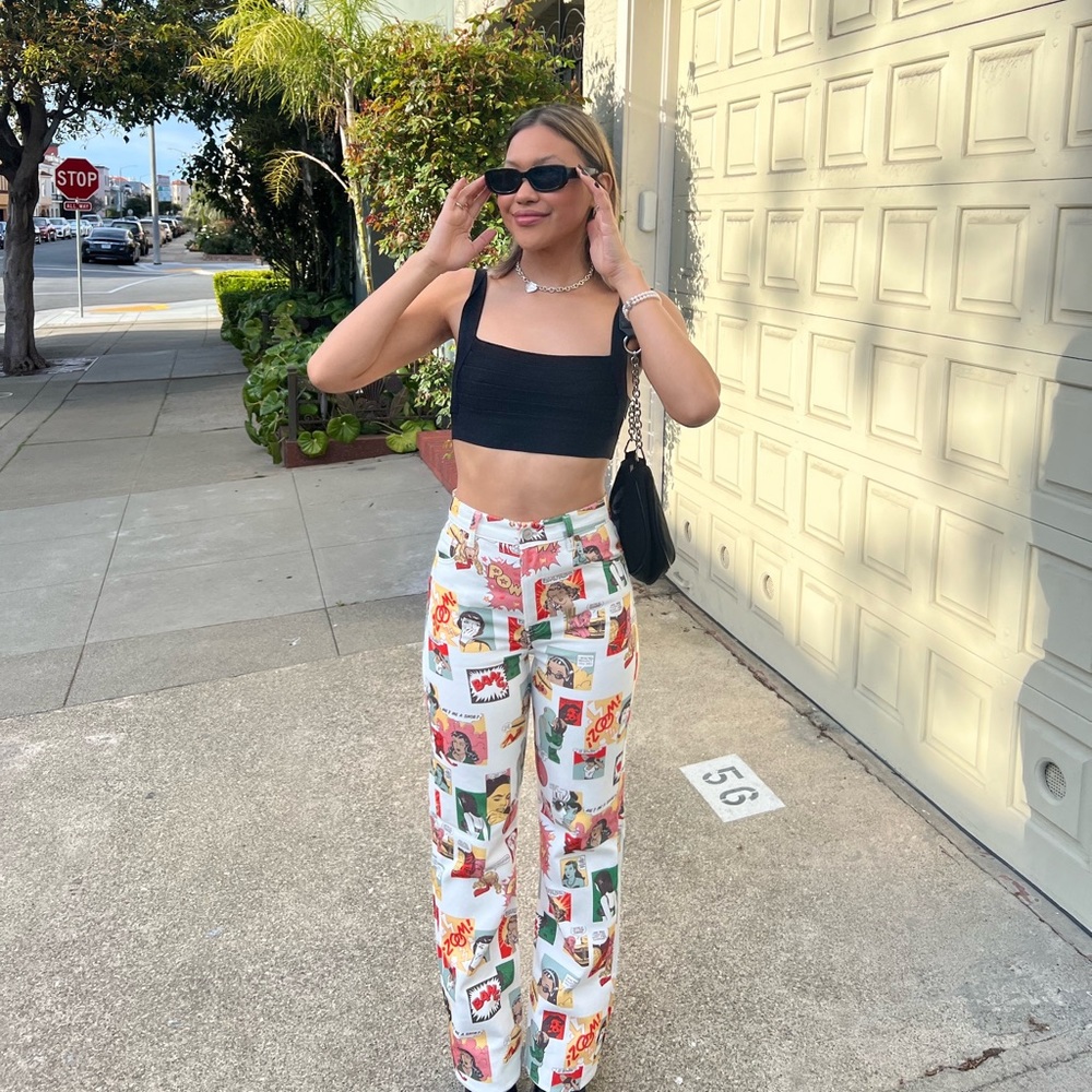 Reformation Comic Pants